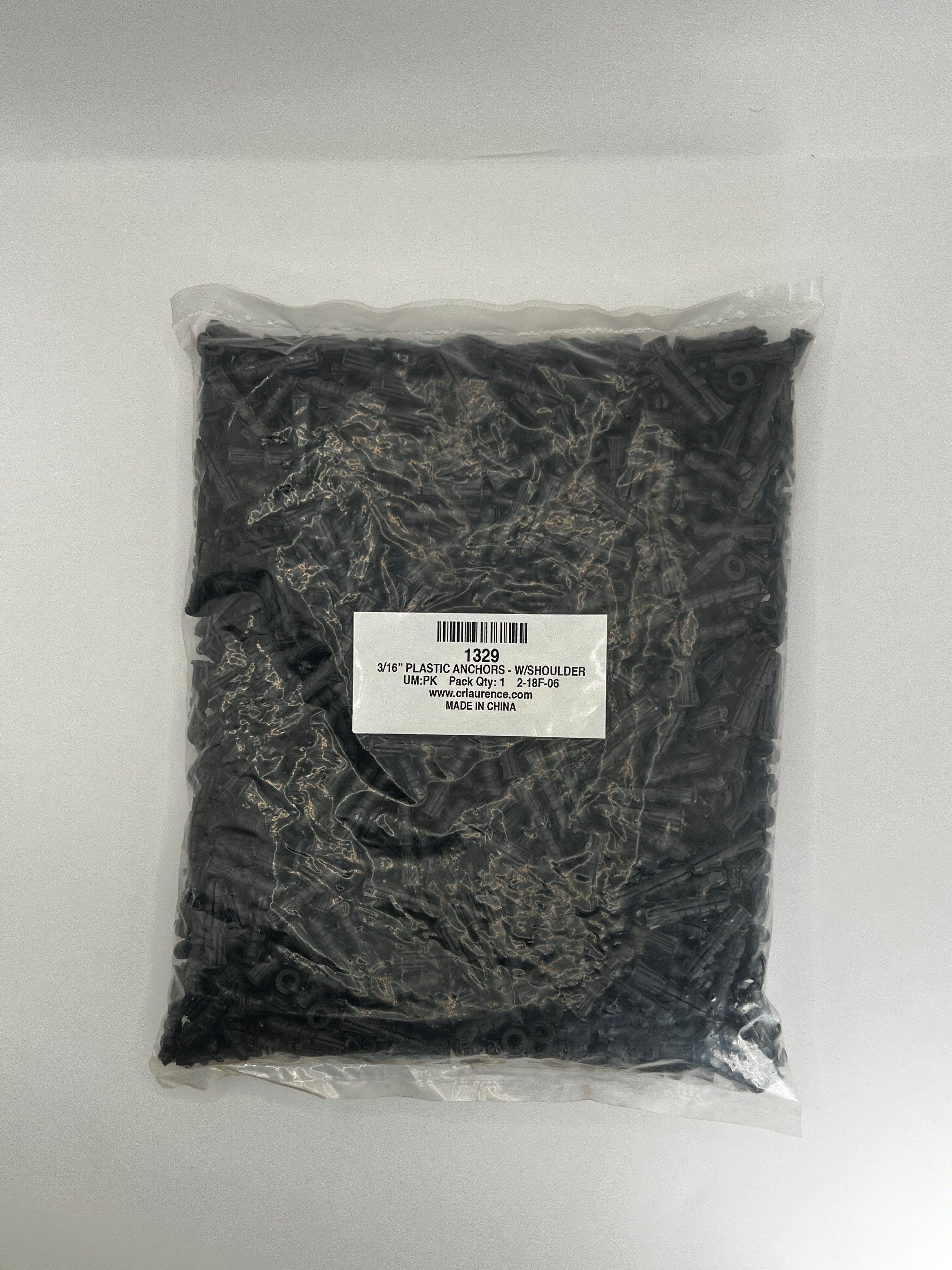 3/16 Plastic Anchors
