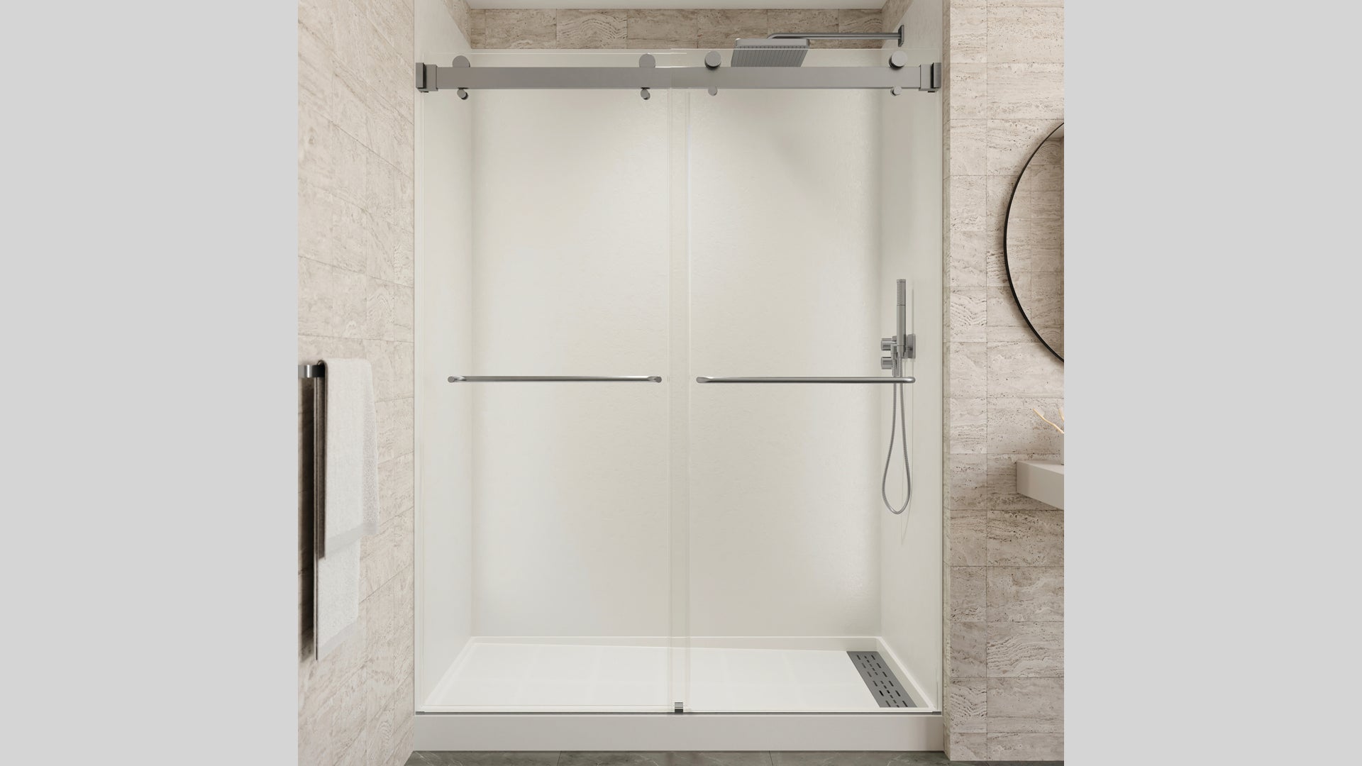 Dallas Door Brushed Nickel