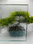 Rain Patterned Glass