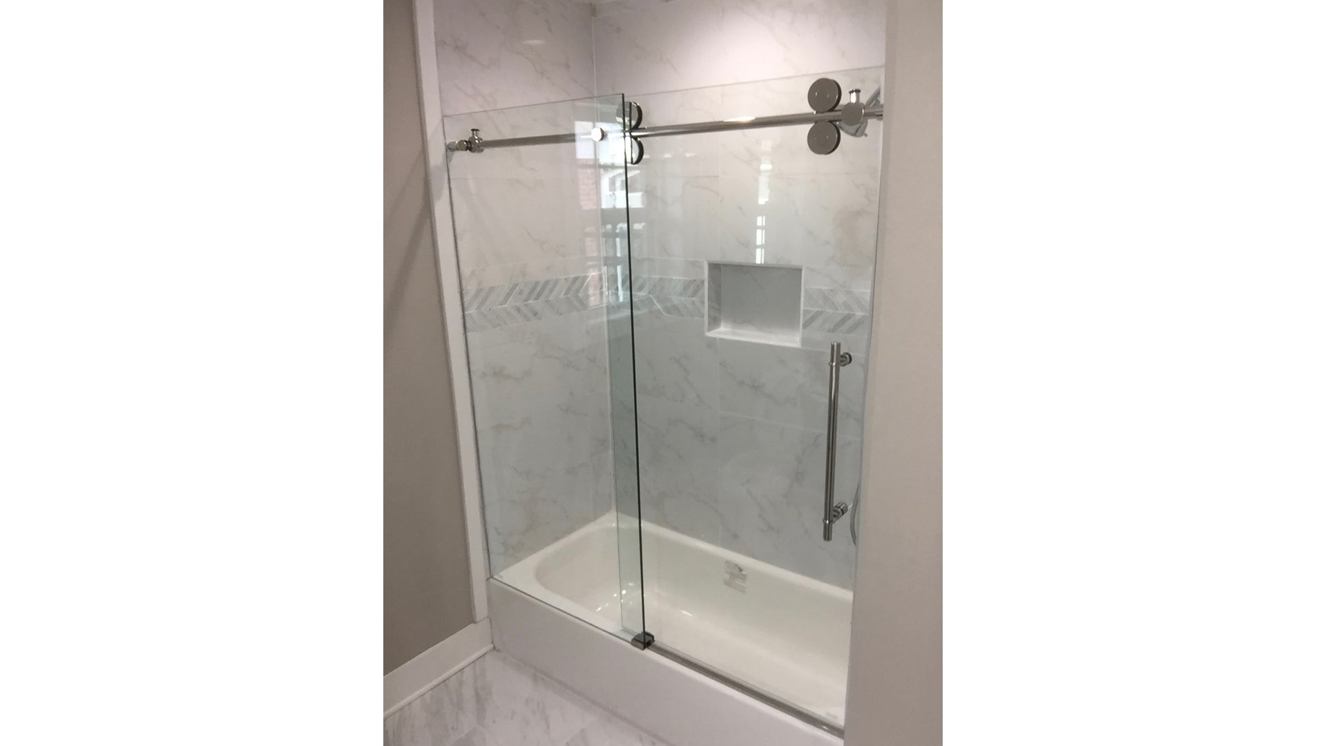 Rio Sliding Door Chrome